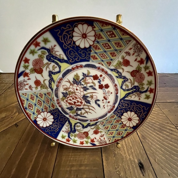 Imari Empress Accents Imari Empress Decorative Plate Made Japan